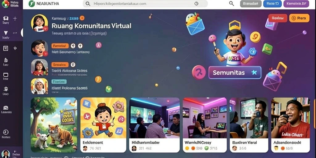 Tampilan antarmuka yang menarik dan ramah pengguna.