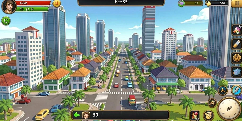 Tampilan antarmuka pengguna yang modern dan intuitif.