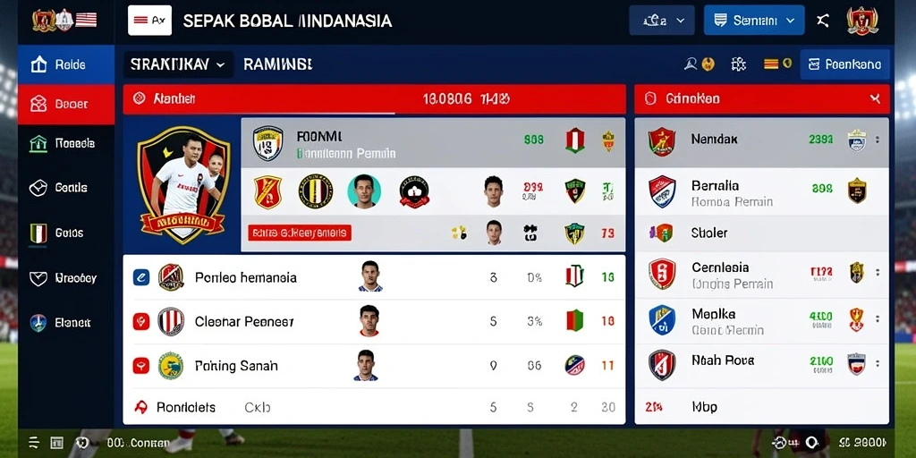 Tampilan antarmuka aplikasi yang menarik dan user-friendly.
