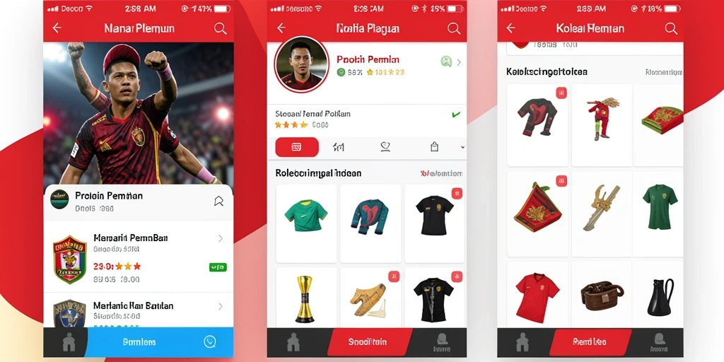 Tampilan antarmuka yang menarik dan user-friendly.