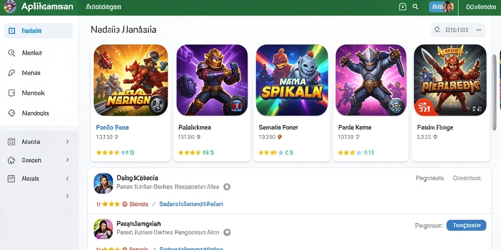 Tampilan antarmuka MARIATOGEL yang menarik dan user-friendly.