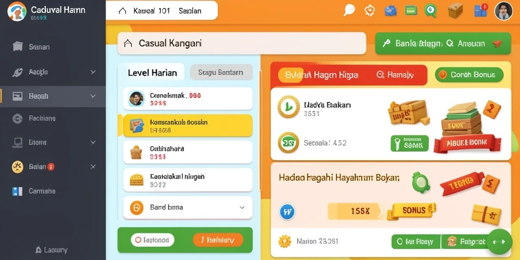 Tampilan antarmuka yang intuitif dan menarik.