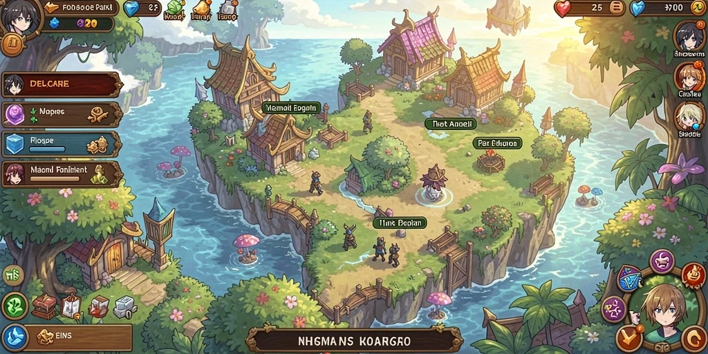 Tampilan awal aplikasi dengan desain yang menarik.