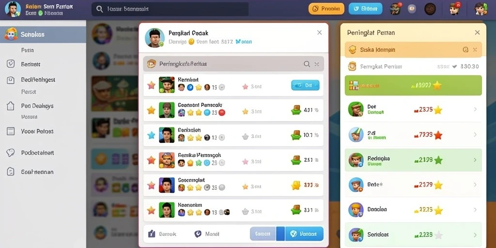 Tampilan permainan slot yang memukau dan interaktif.