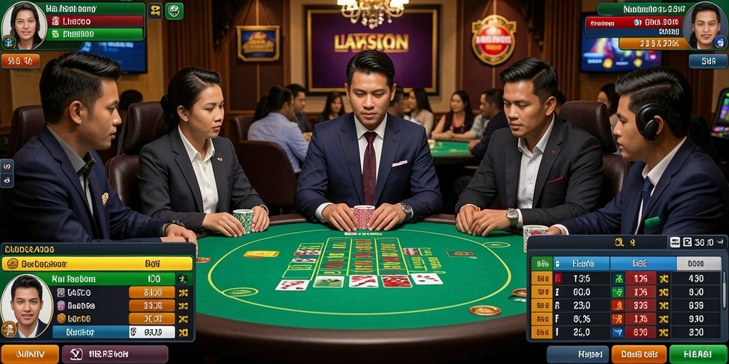 Tampilan antarmuka RPVIP8 yang menarik dan modern.