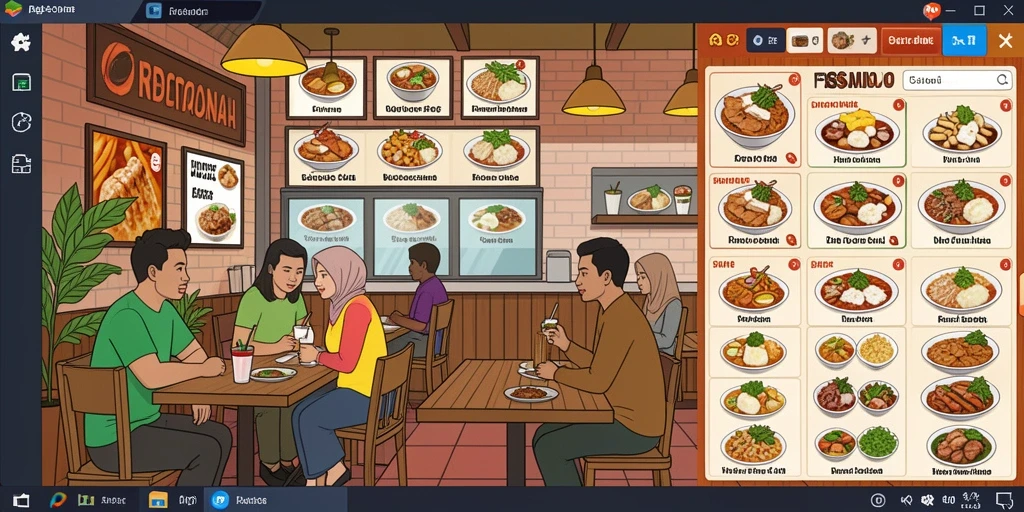 Tampilan antarmuka yang modern dan intuitif.