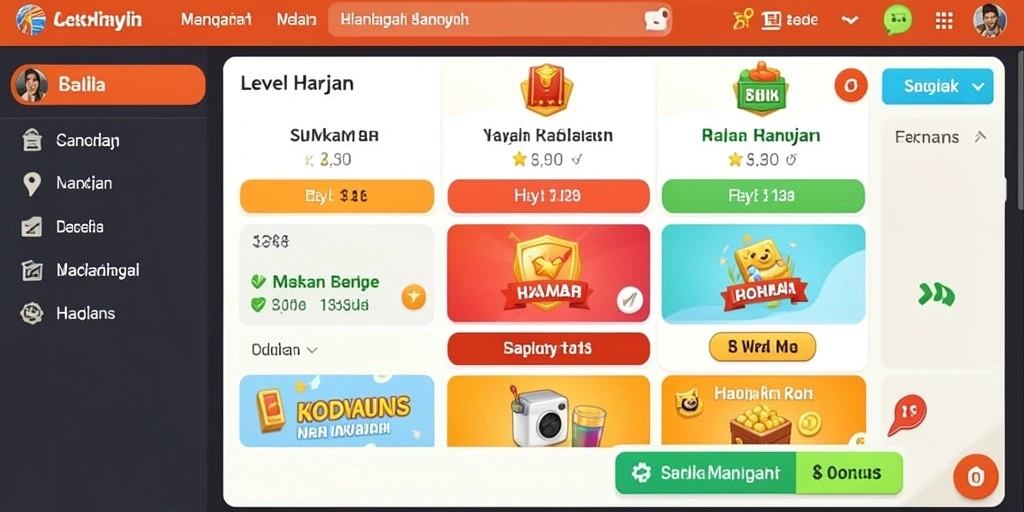 Tampilan antarmuka yang menarik dan ramah pengguna.